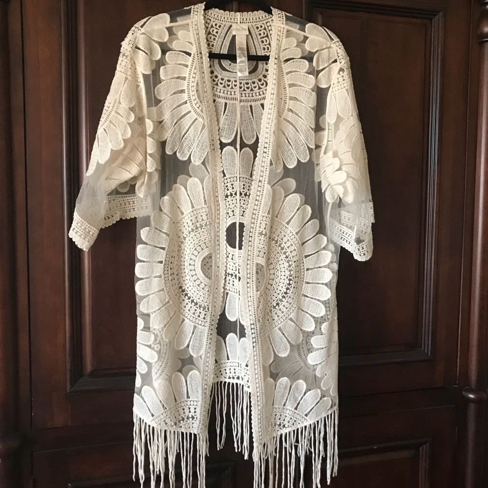 Chico's Off-White Summer Jacket
